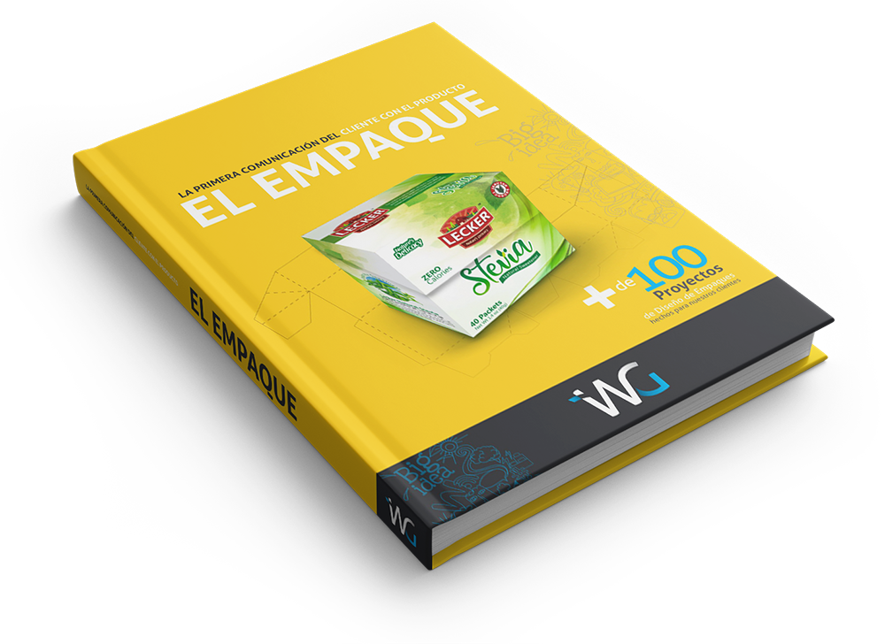 Portada de libro Diseño de Empaque titulado 'El Empaque' con más de 100 proyectos de diseño de empaques de Wallace.